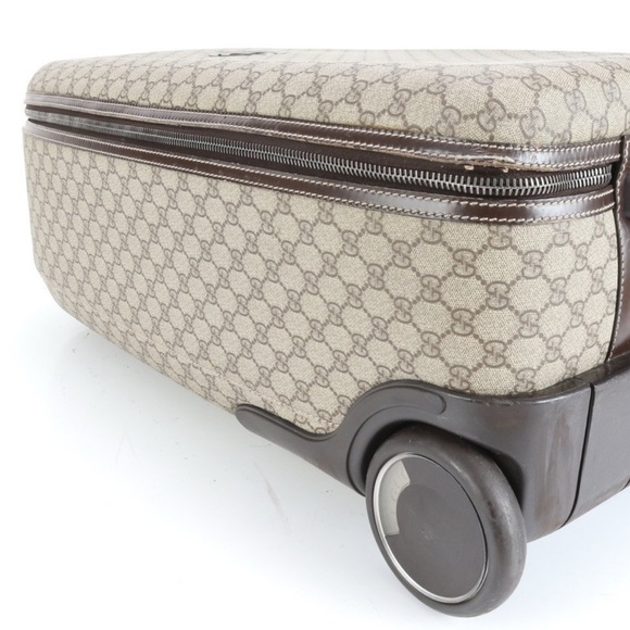 Gucci GG supreme leather suitcase travel carry on. - Picture 9 of 9